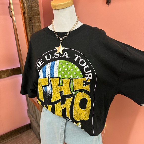 Tops - Black The Who Tour Graphic T-Shirt
